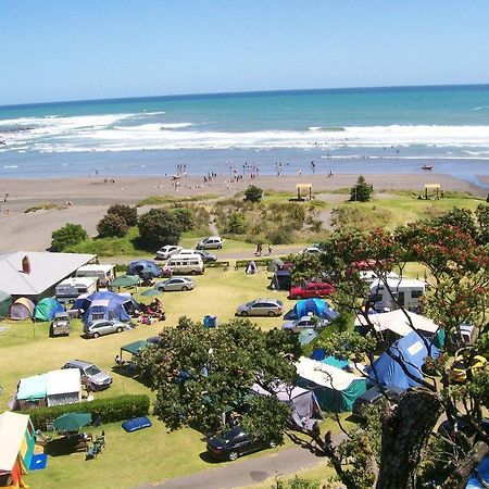 Hotel Opunake Beach Kiwi Holiday Park Exteriér fotografie